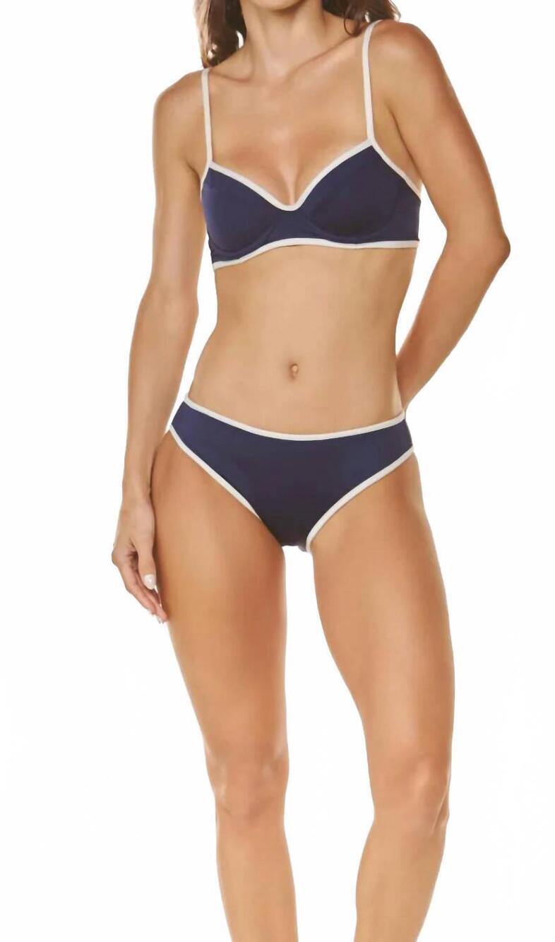 NEW DULZAMARA anakena bikini bottom in blue